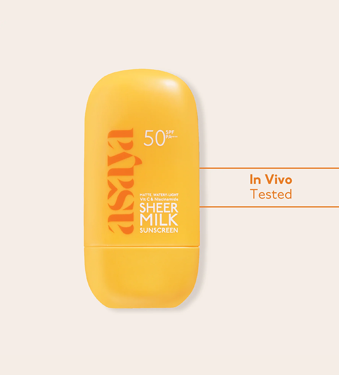 Sheer Milk Sunscreen - SPF 50 Matte Fluid Sunscreen